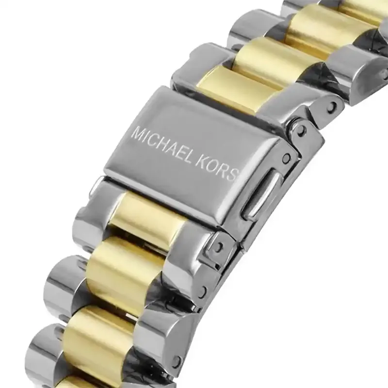 Michael Kors Lexington Chronograph Blue Fashion Ladies Watch- MK7218